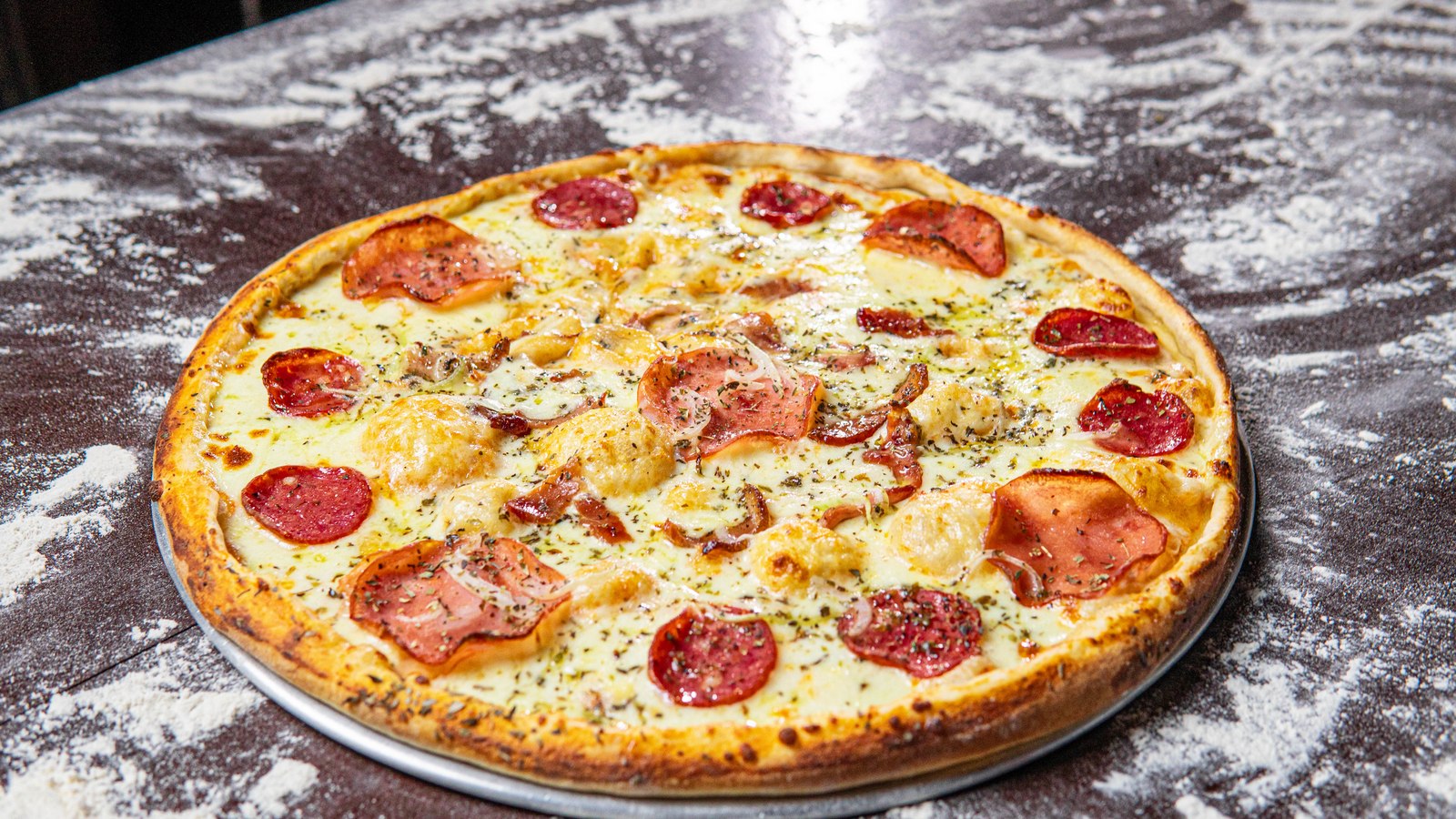 Pizza da Tasty, em foto original da marca